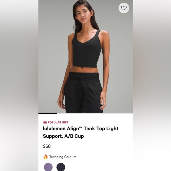 (0) lululemon Align Tank Top black - Picture 5 of 5